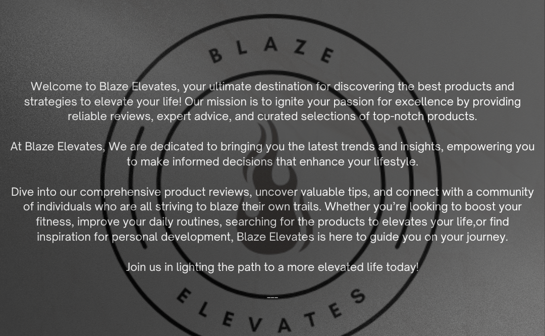 Blaze Elevates